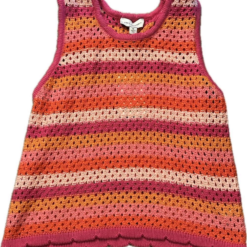 Colorful Striped Tank Top